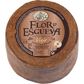 queso viejo de oveja mini madurado en corteza natural peso aproximado pieza 1 kg elaborado con leche cruda - Flor De Esgueva