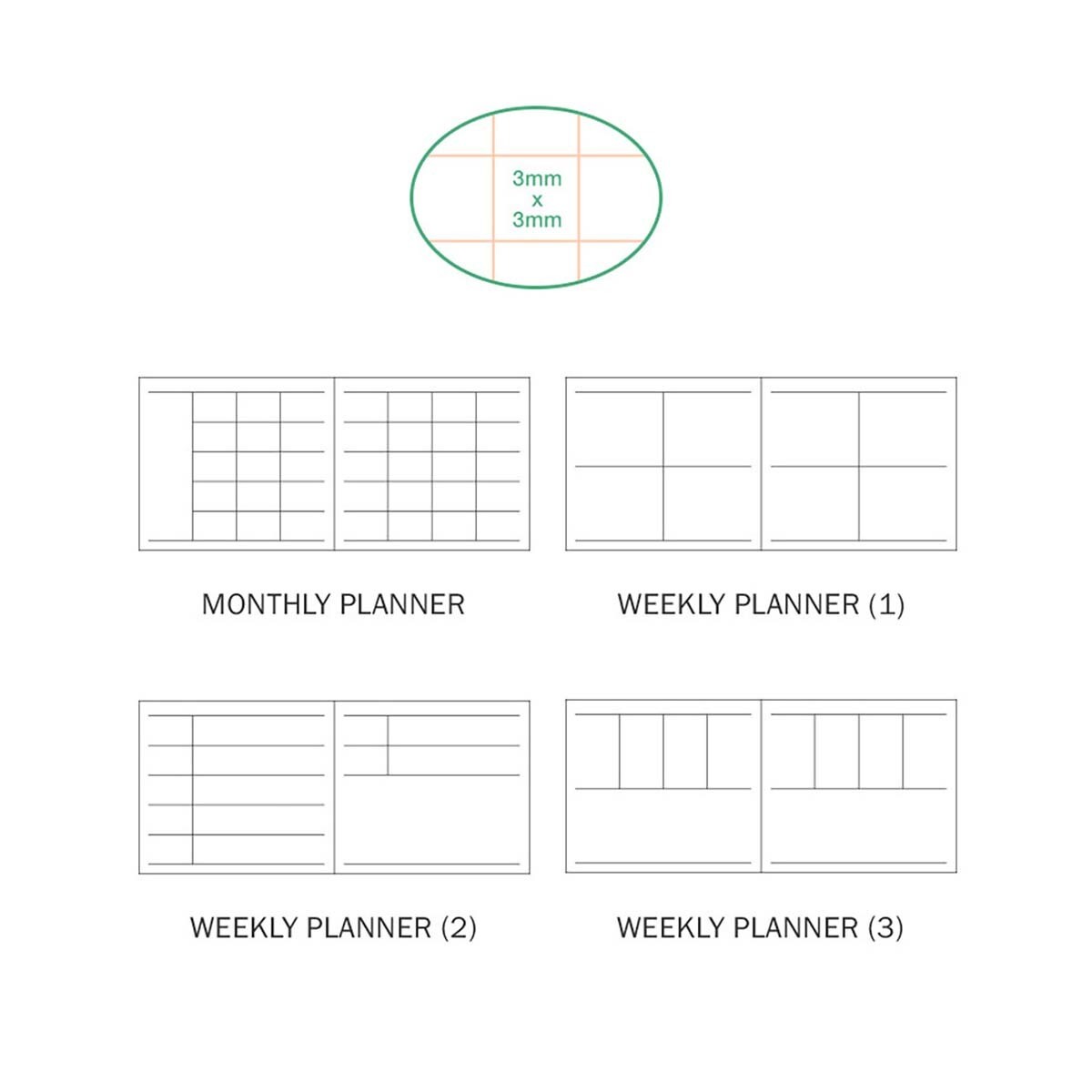Caderno Pigment - Verde 5