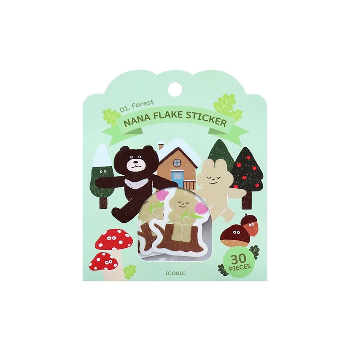 Imagem 0 de Autocolantes Canção de Embalar Flake Bosque