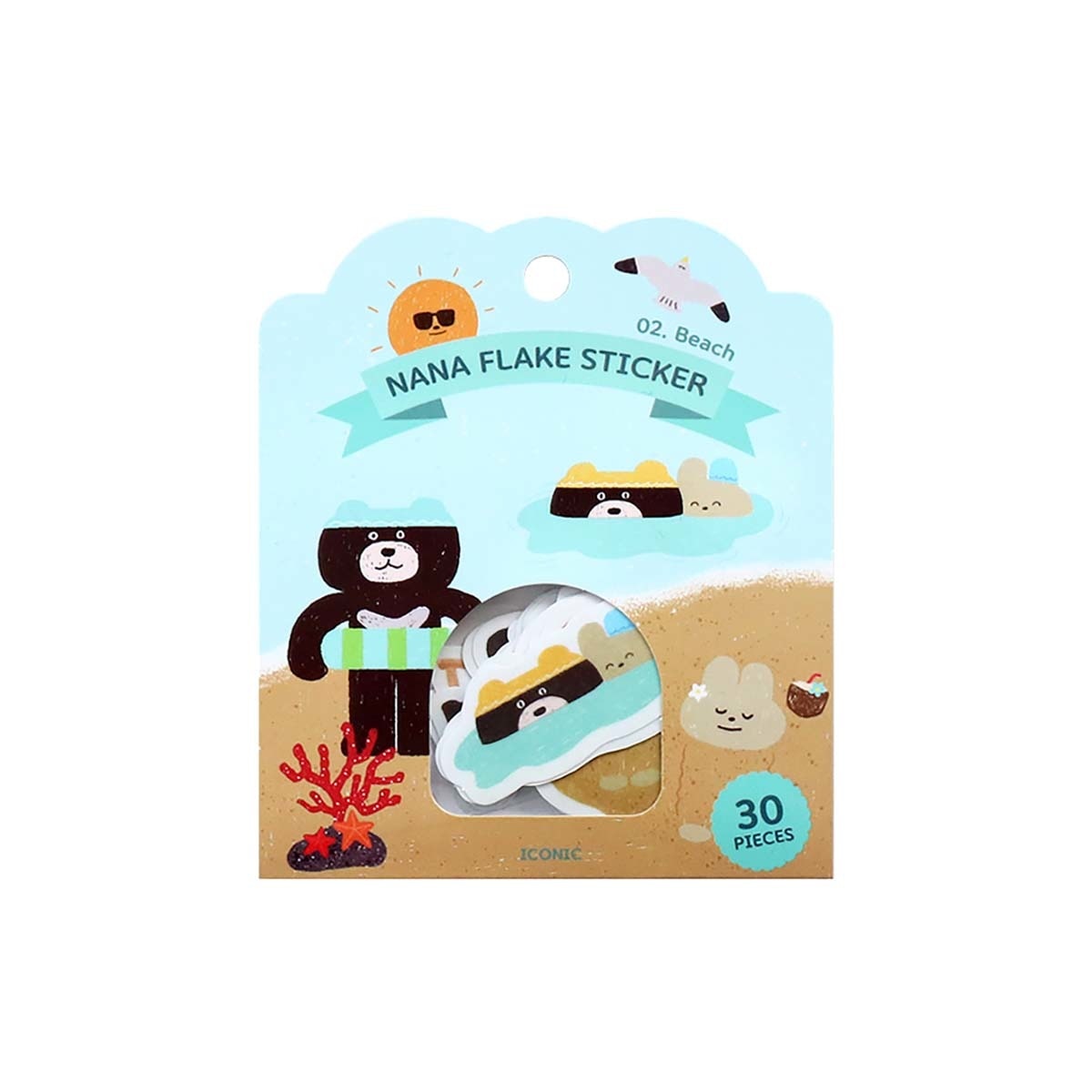 Imagem 0 de Autocolantes Canção de Embalar Flake Praia