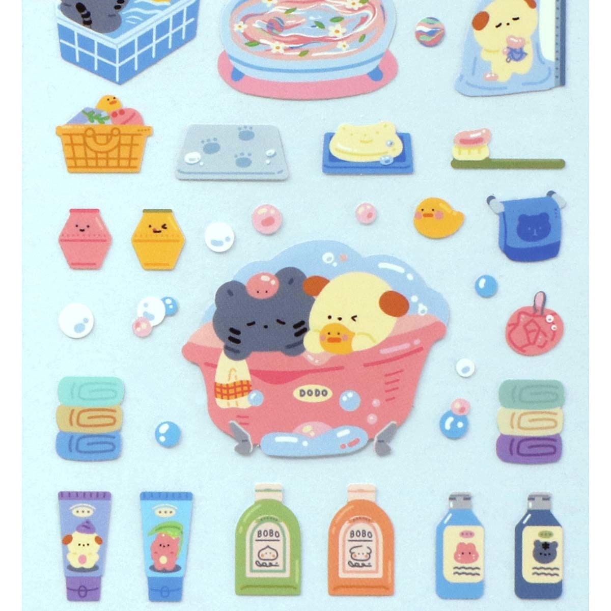 Autocolantes Removíveis Bath Time 1