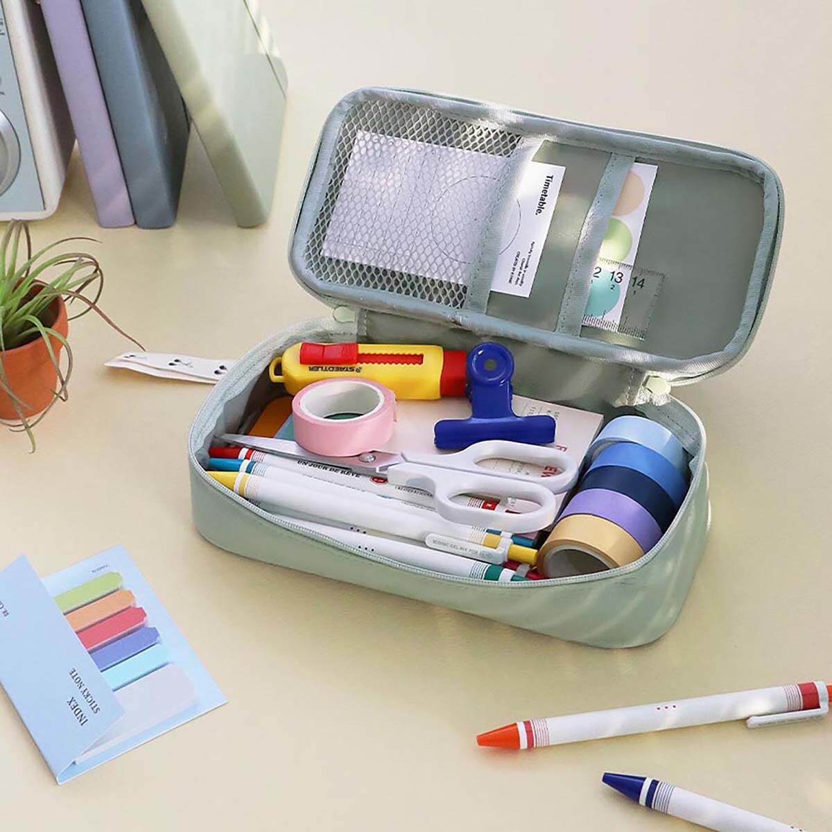 Estojo Grande Pen Pouch - Verde 2