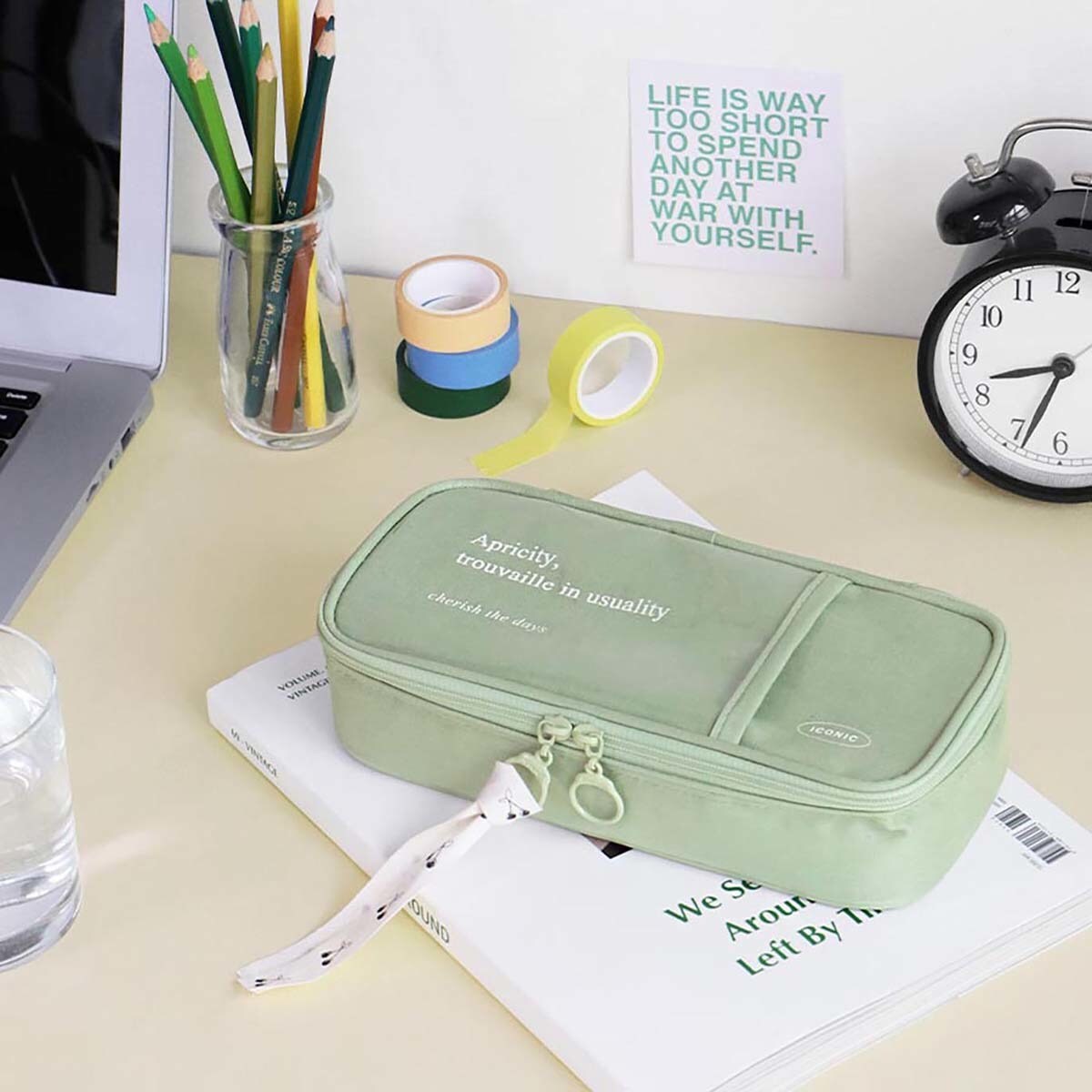 Estojo Grande Pen Pouch - Verde 1