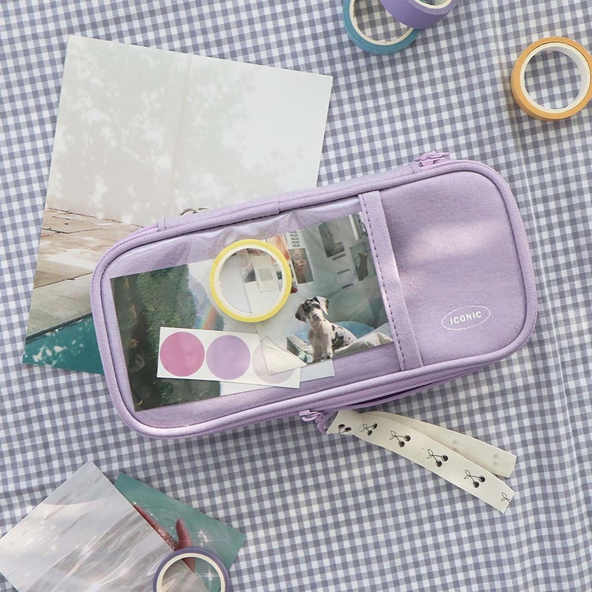 Estojo Grande Pen Pouch - Roxo 2