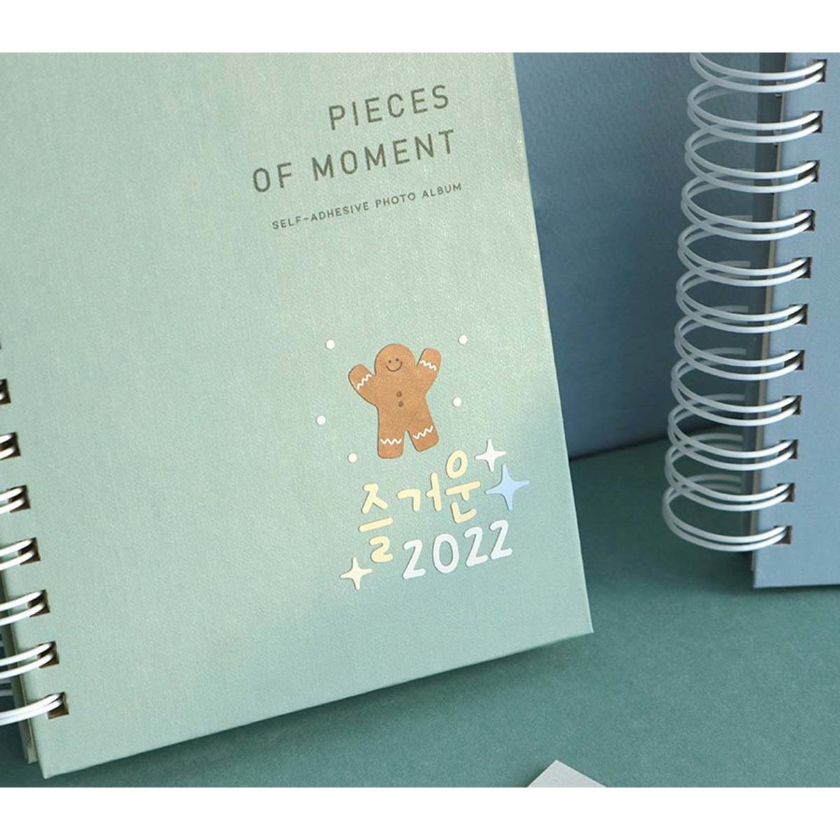 Álbum Lettering Photo Argolas - Azul-claro 8