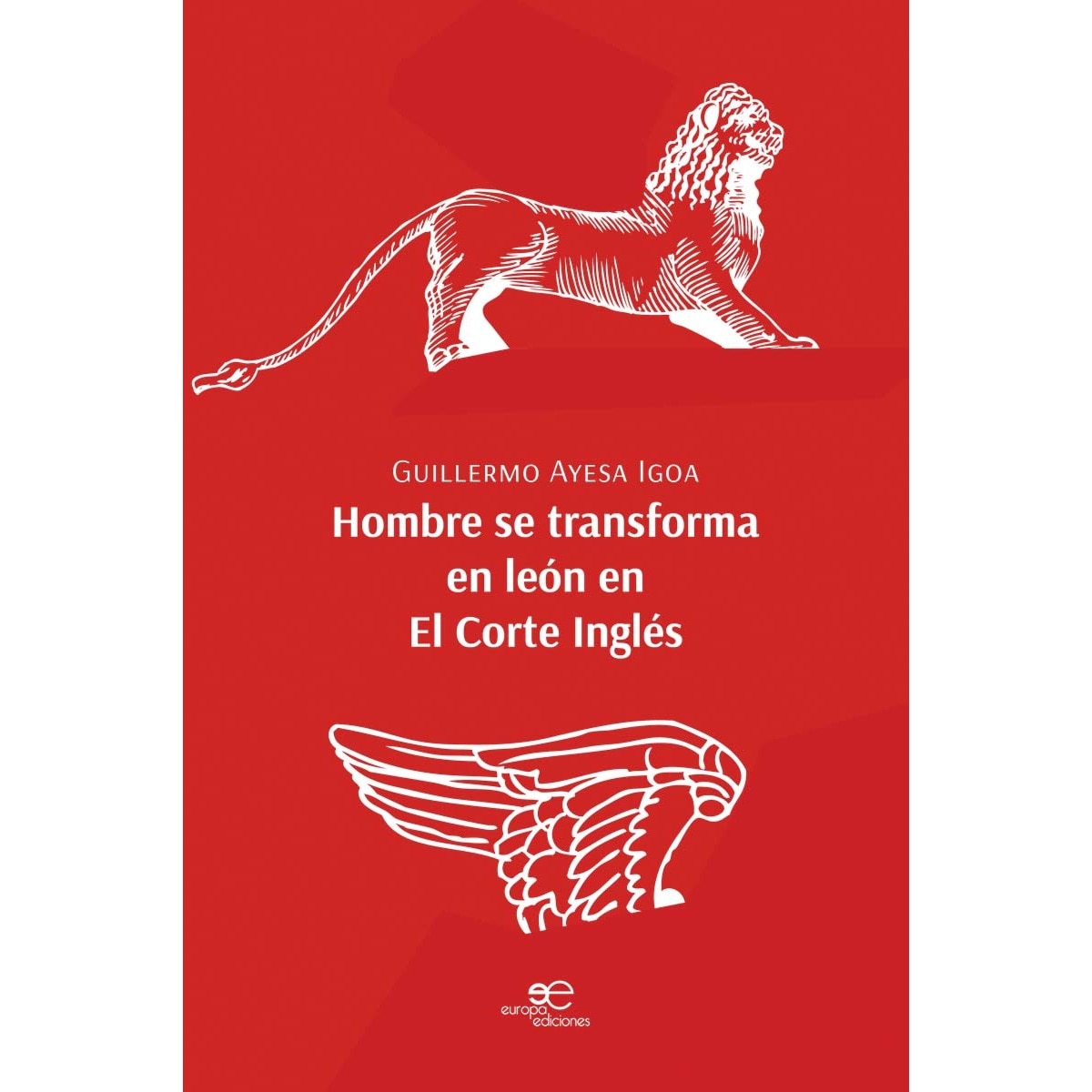 HOMBRE SE TRANSFORMA EN LEÓN EN EL CORTE INGLÉS 1