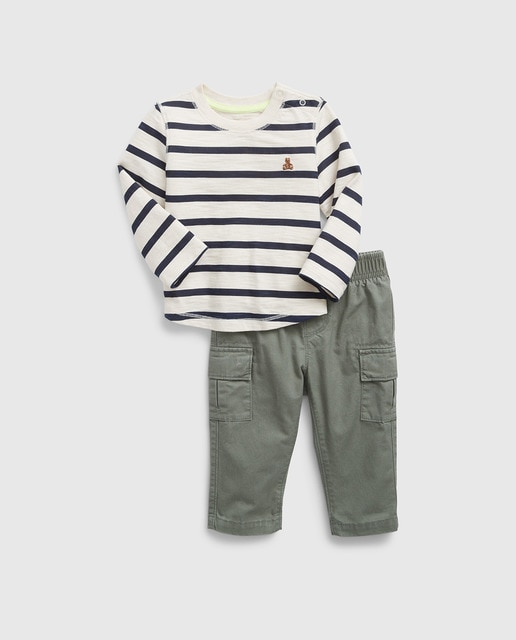 Imagen 0 de Conjunto de bebé de niño con estampado