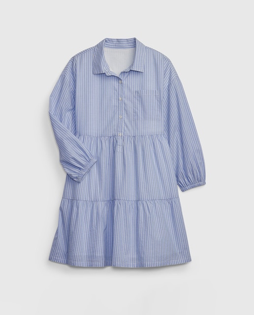 Imagen 0 de Vestido camisero de niña