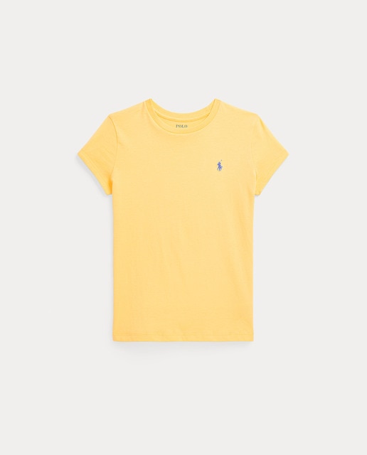 Imagen 0 de Camiseta de niña en amarillo con logo