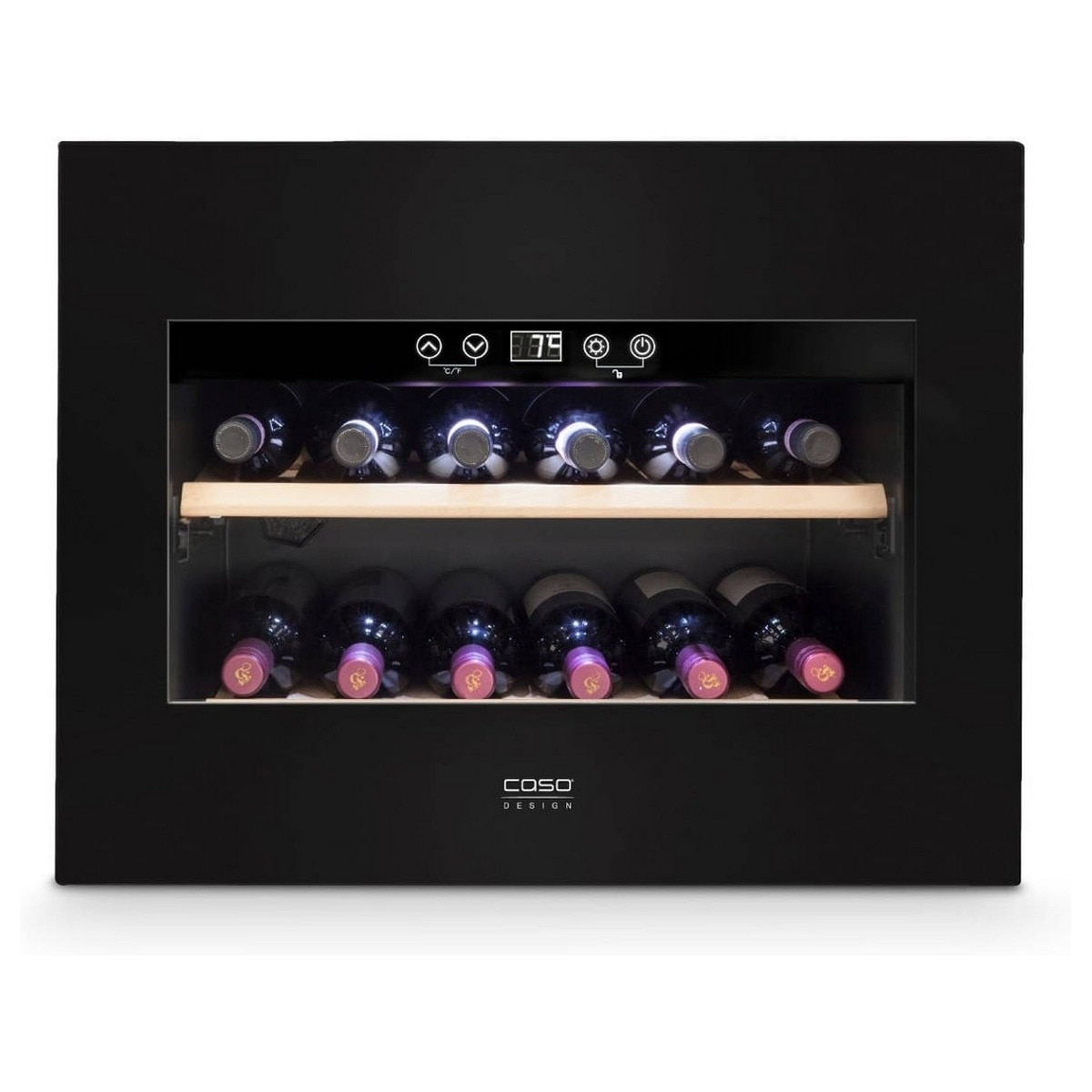 Imagem 0 de Garrafeira Encastrável Caso WineDeluxe 5CASOD7710 com Capacidade para 18 Garrafas Standard - Preto