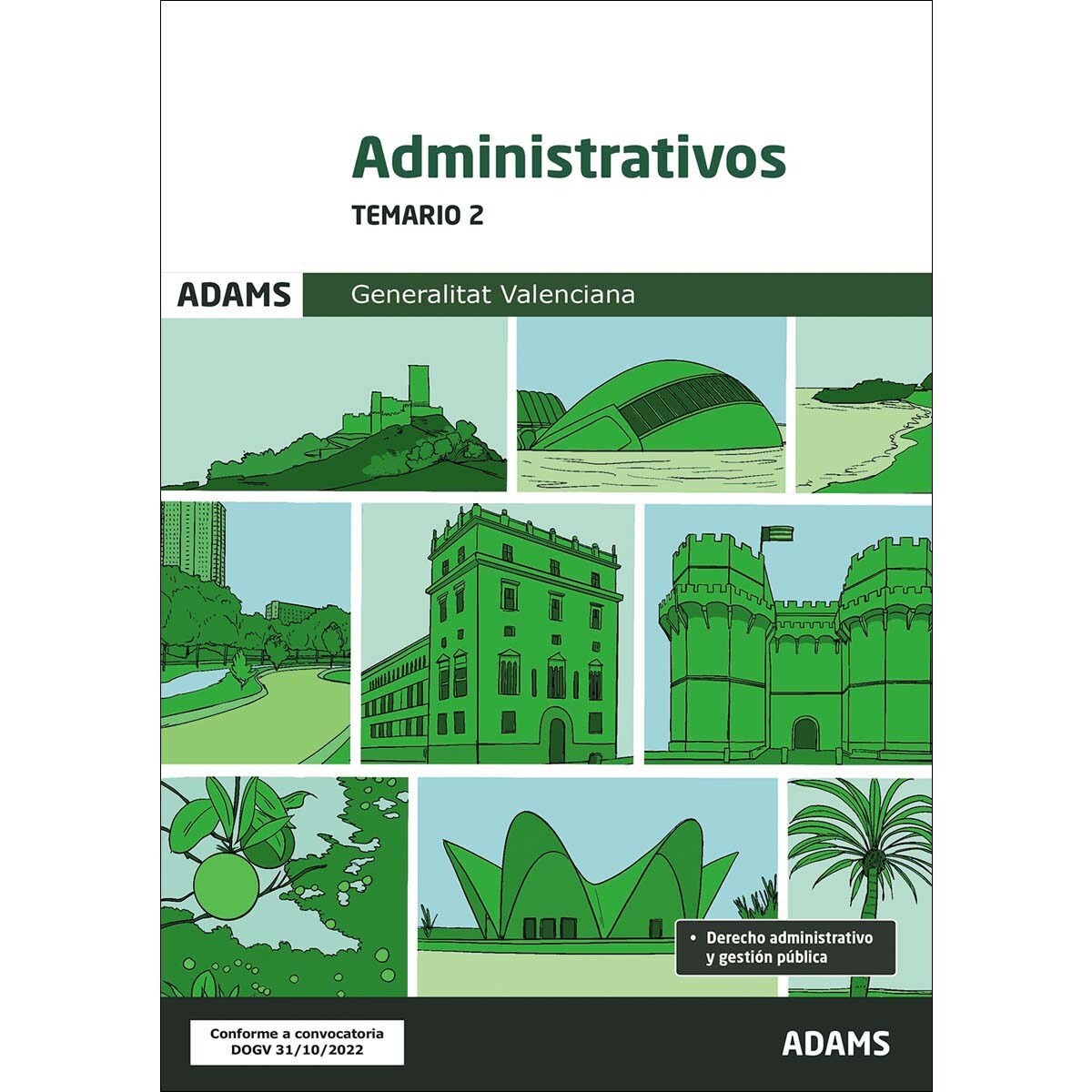 Temario 2 Administrativos Generalitat Valenciana (Capa mole) 1