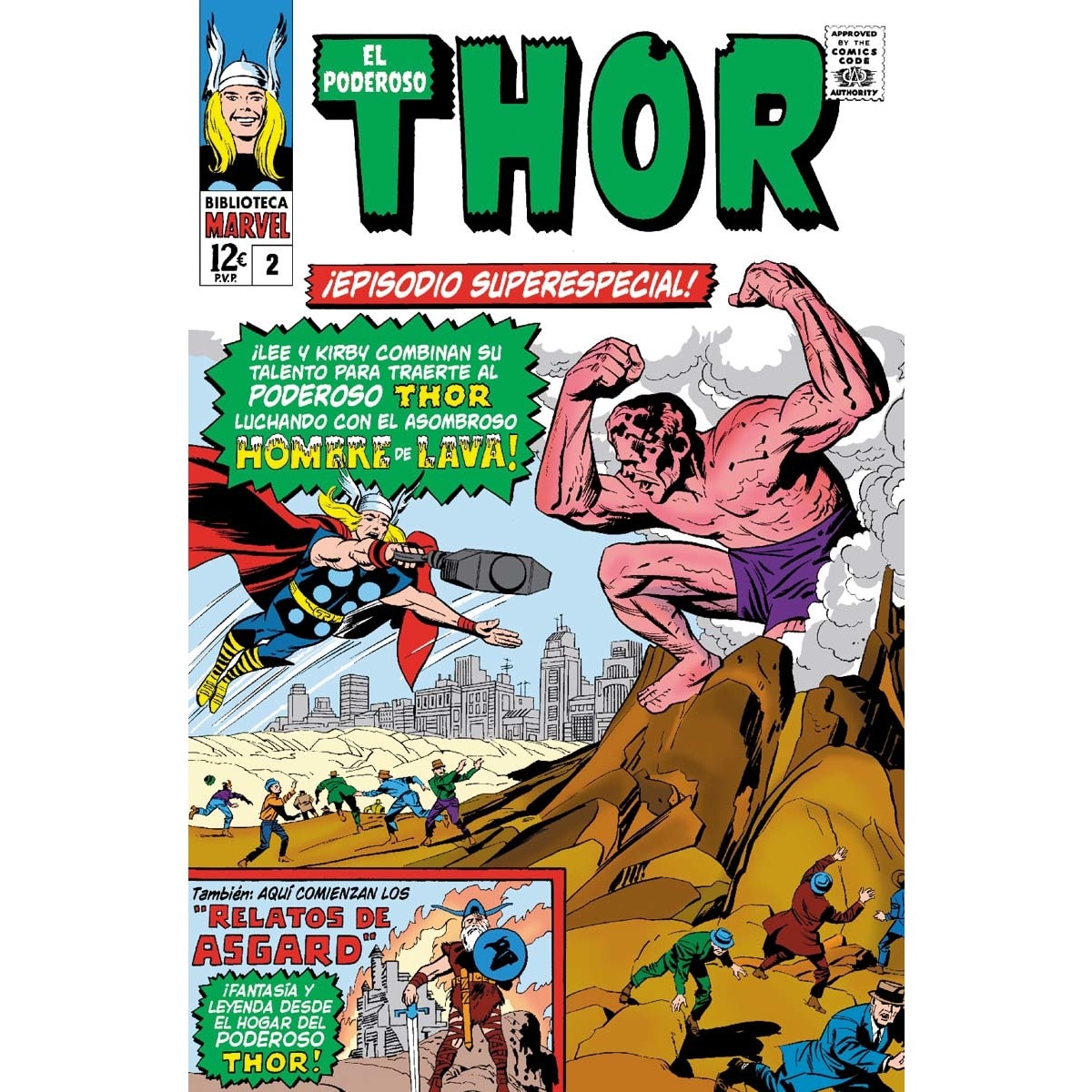 Biblioteca marvel el poderoso thor 2. 1963-64: journey into mystery 93-100 usa  (Tapa blanda) 1