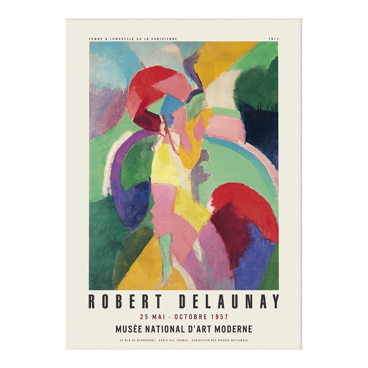 Ilustração D'Art Mod Delaunay Multicolor-1