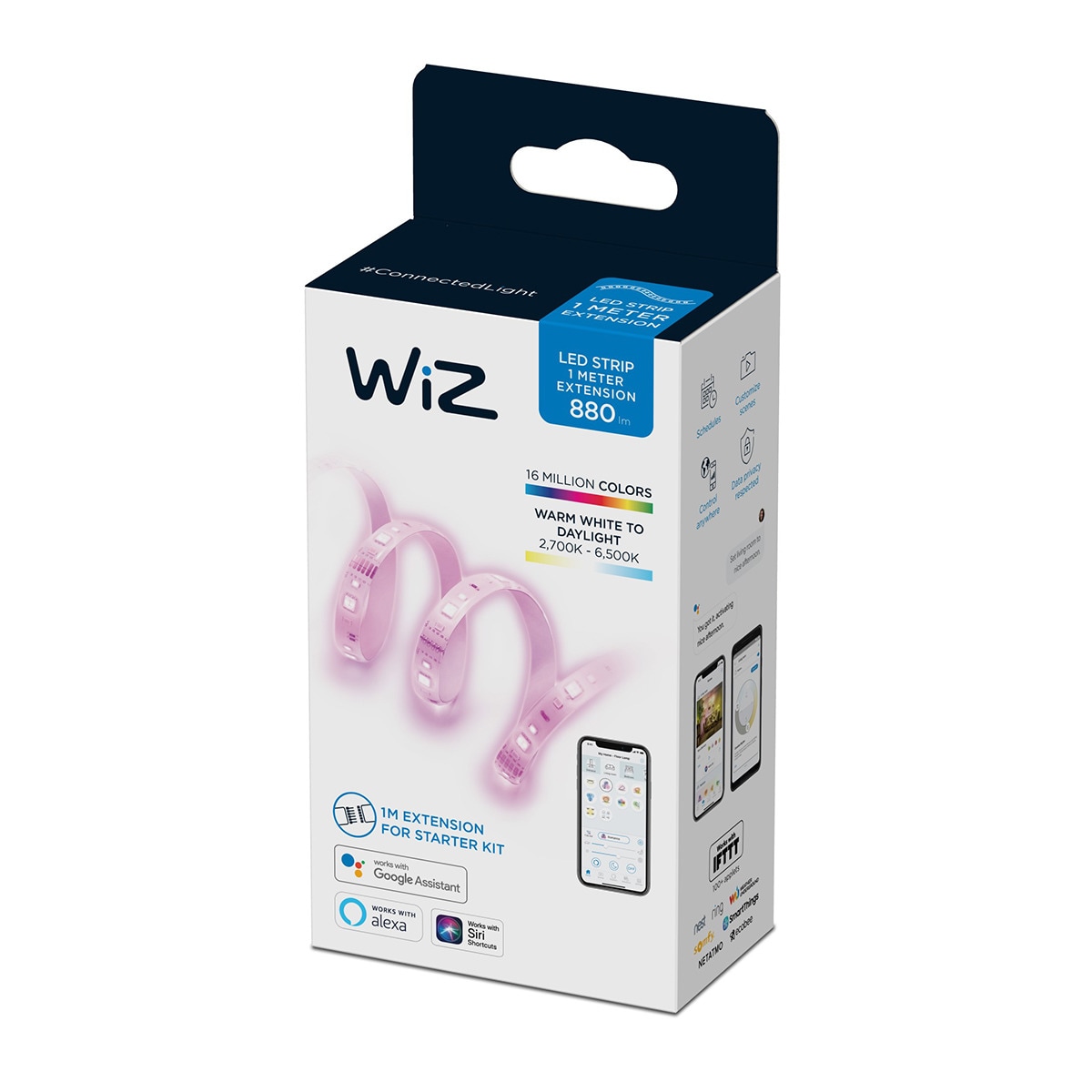 Extensión Tira LED Colores Wiz 1 m 20 W Regulable SpaceSense Colores-10