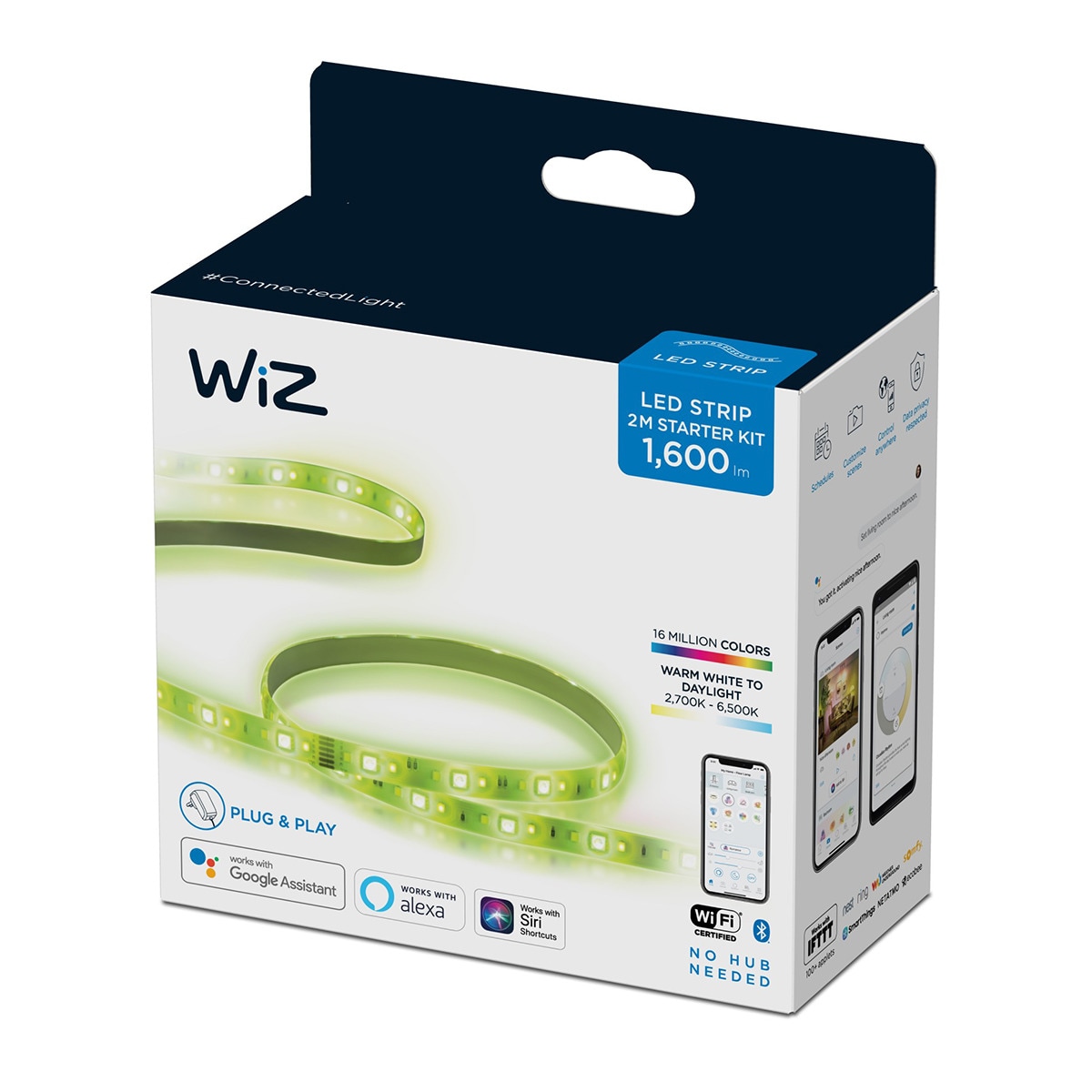 Tira LED Colores Wiz 2 m 11 W RGB-CCT SpaceSense Colores-10