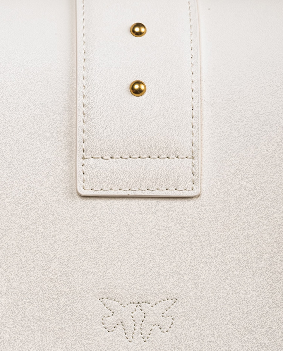 Mala a Tiracolo Classic Love Icon - Branco Creme-8
