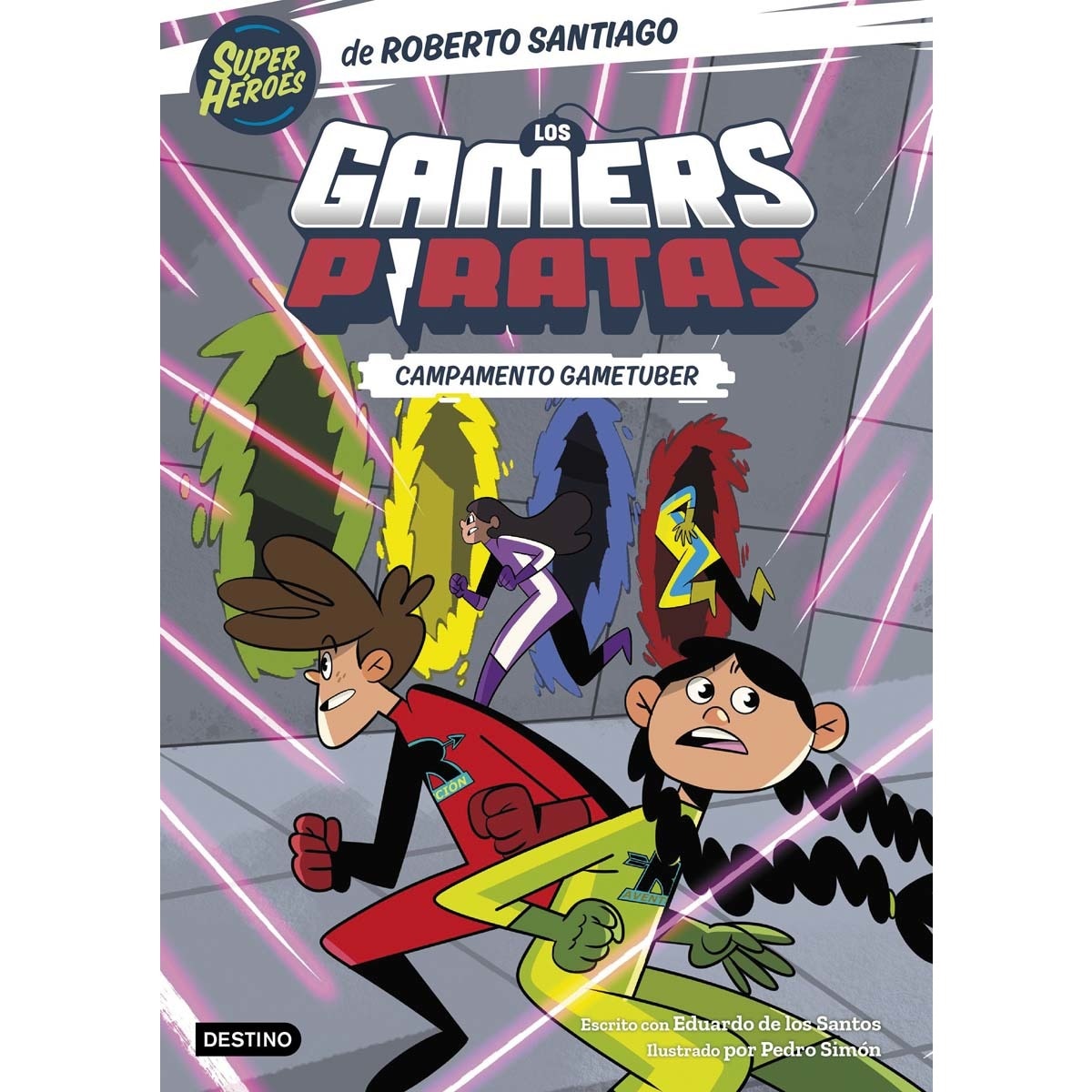 Los Gamers Piratas 2. Campamento gametuber (Capa mole com abas) 1