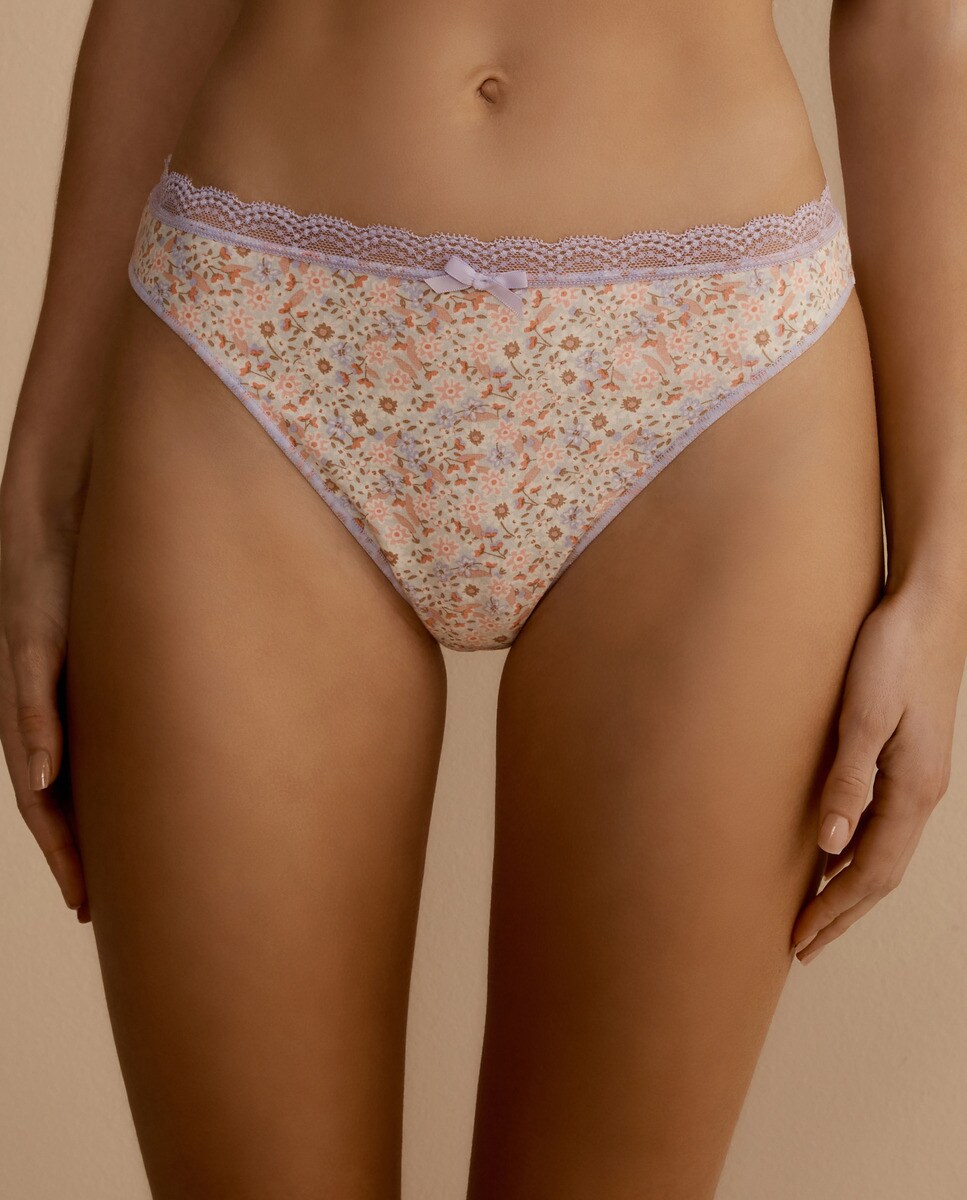 Lot de strings imprimés