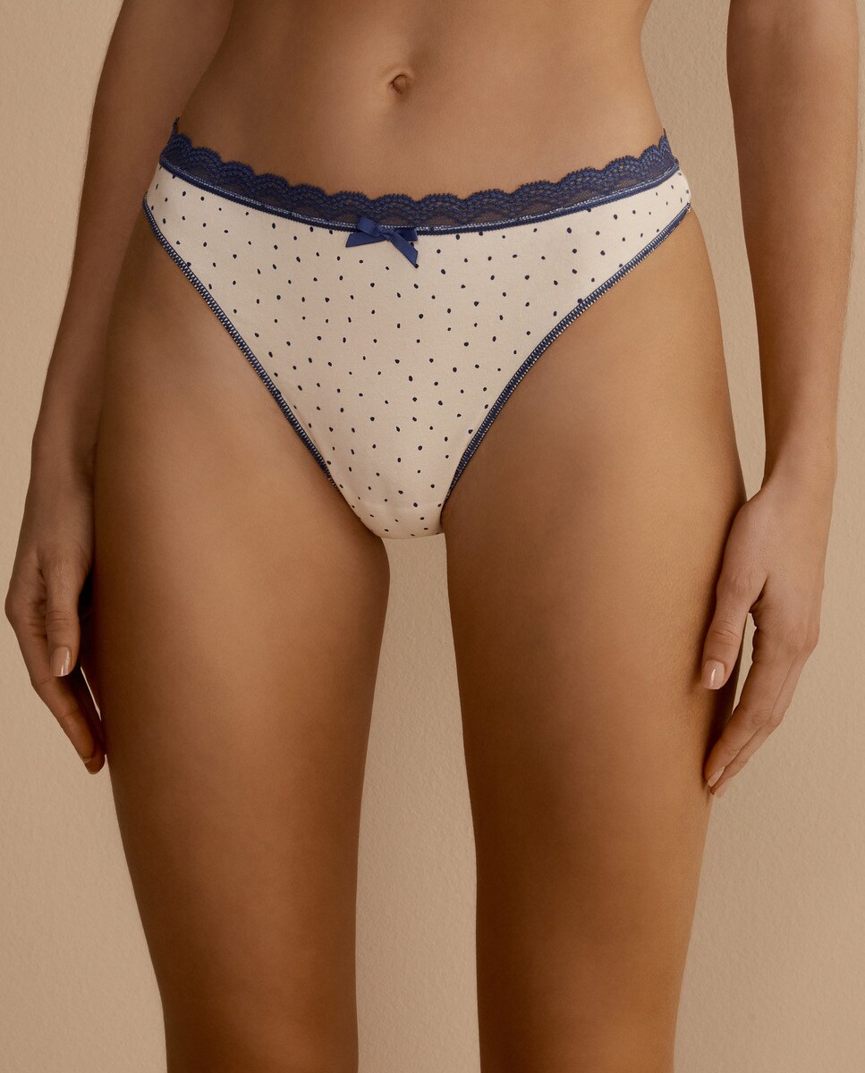 Lot de strings imprimés