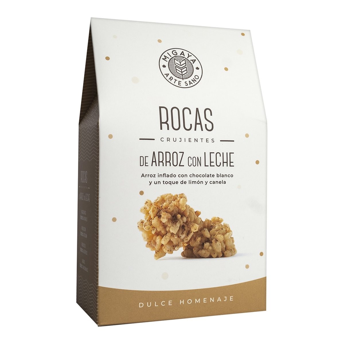Rochers croustillants au riz au lait Migaya