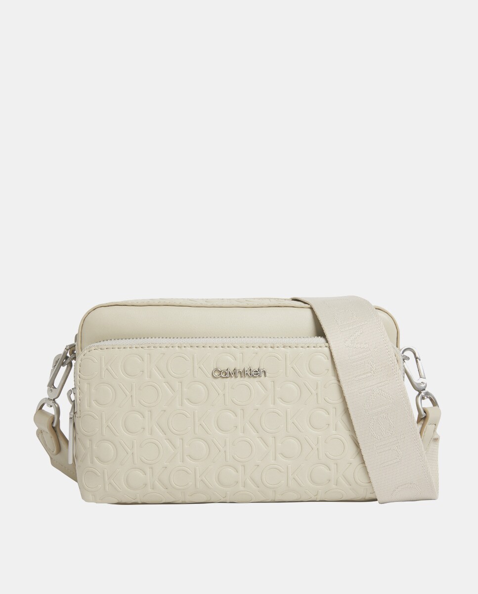 Petit sac à bandoulière uni zippé