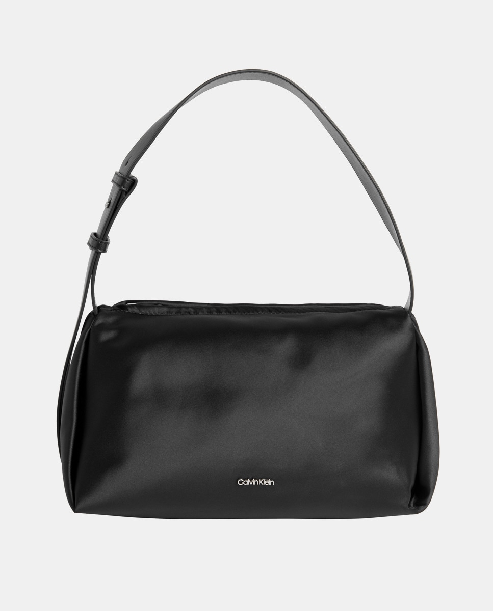 Sac porté épaule format moyen en polyester recyclé zippé