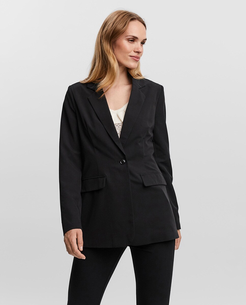 Blazer manches longues avec poches