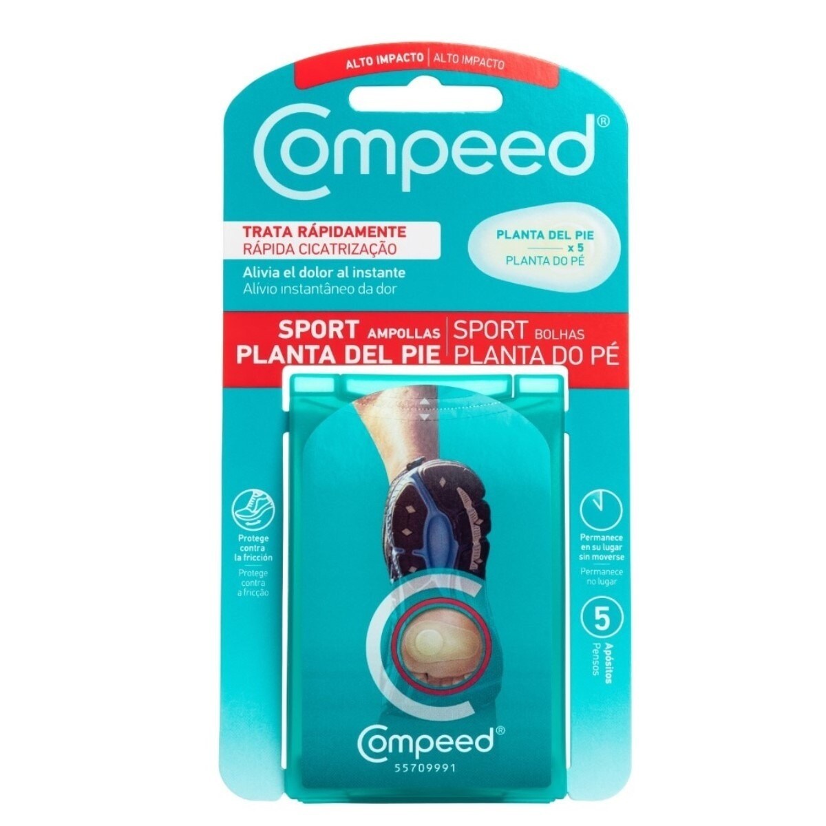Ampolas para a Planta do Pé Compeed 1