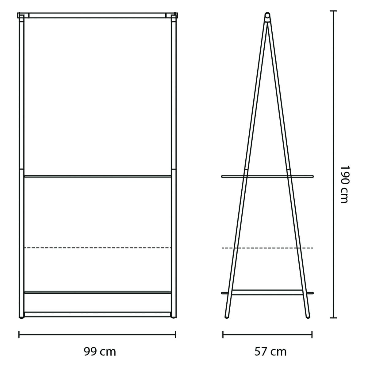 Porta-cabides Linn Brabantia Branco-6