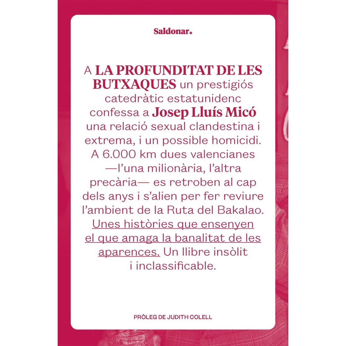 La profunditat de les butxaques 1