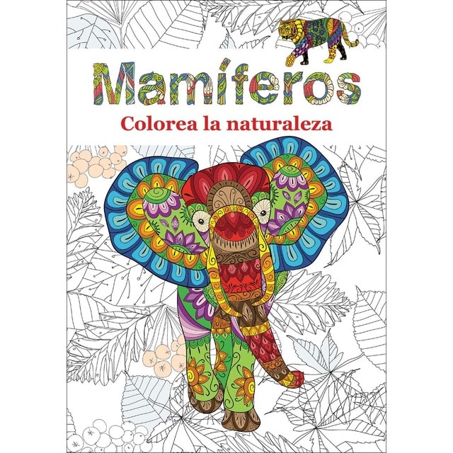 Imagem 0 de Mamíferos: Colorea la naturaleza(Tapa blanda)