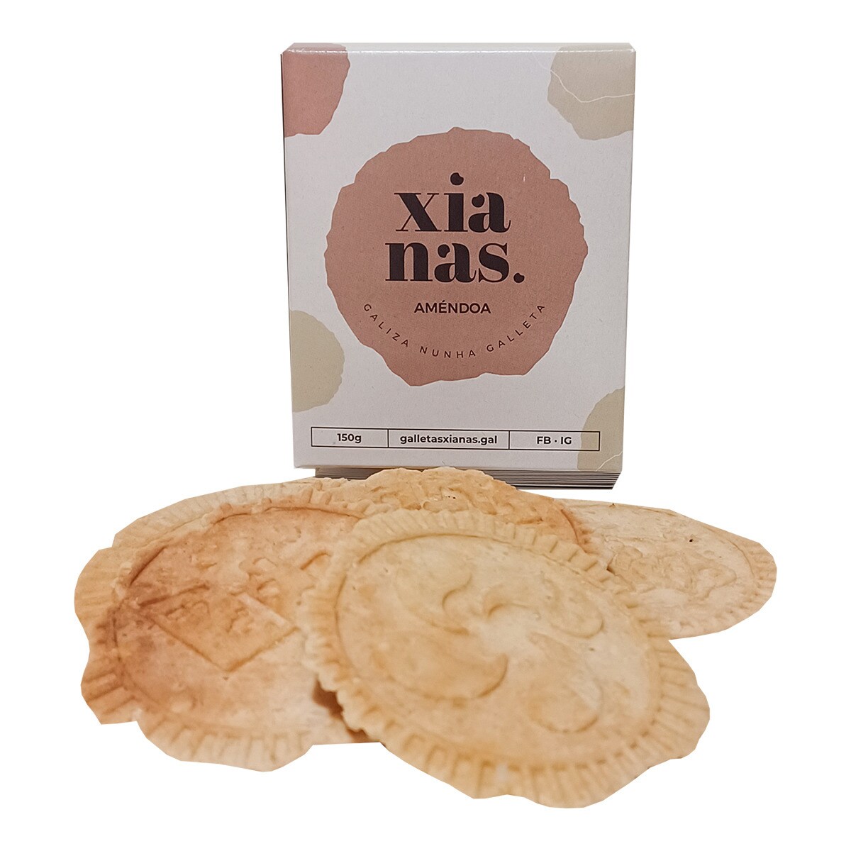 Biscuits aux amandes Xianas