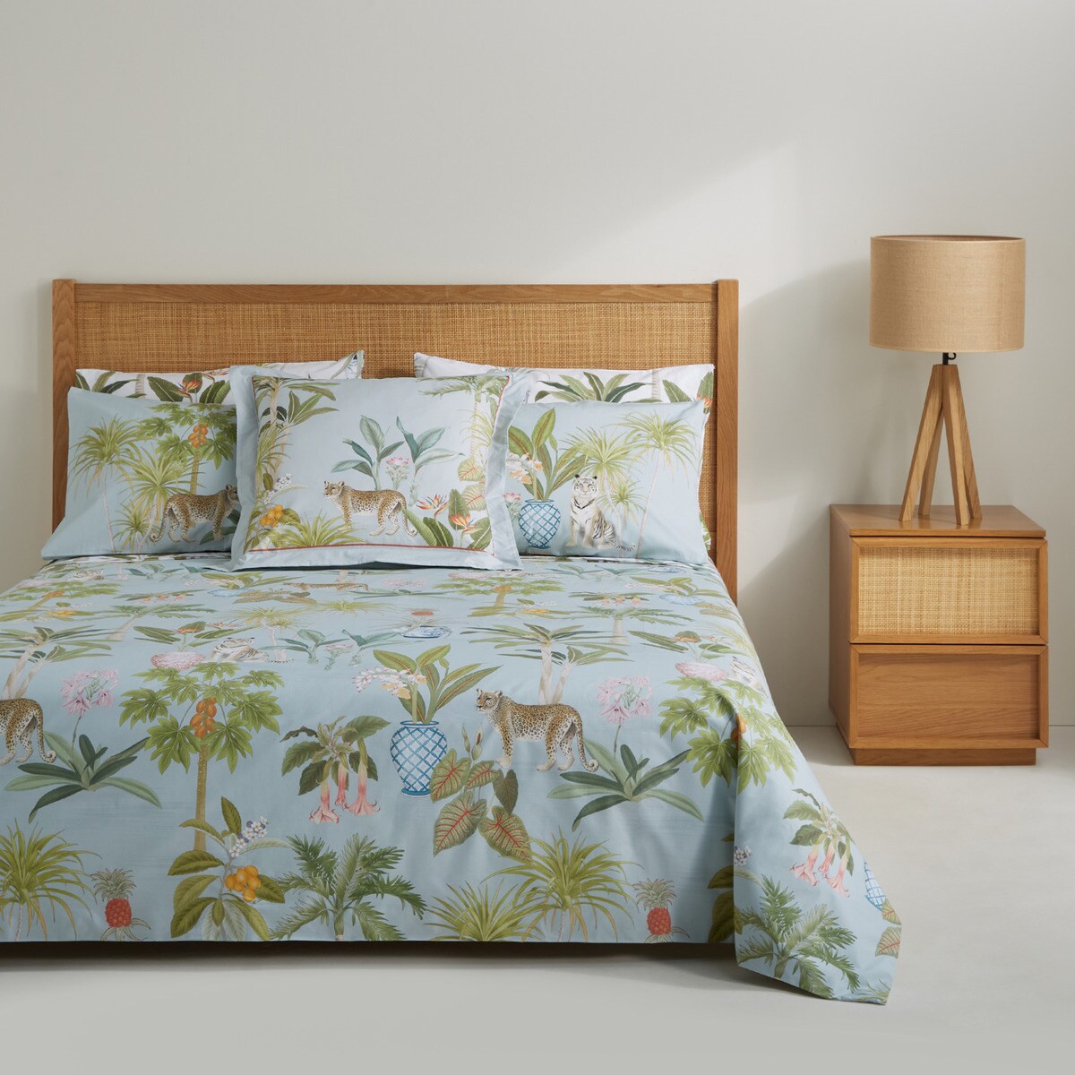 Ensemble housse de couette Tropique