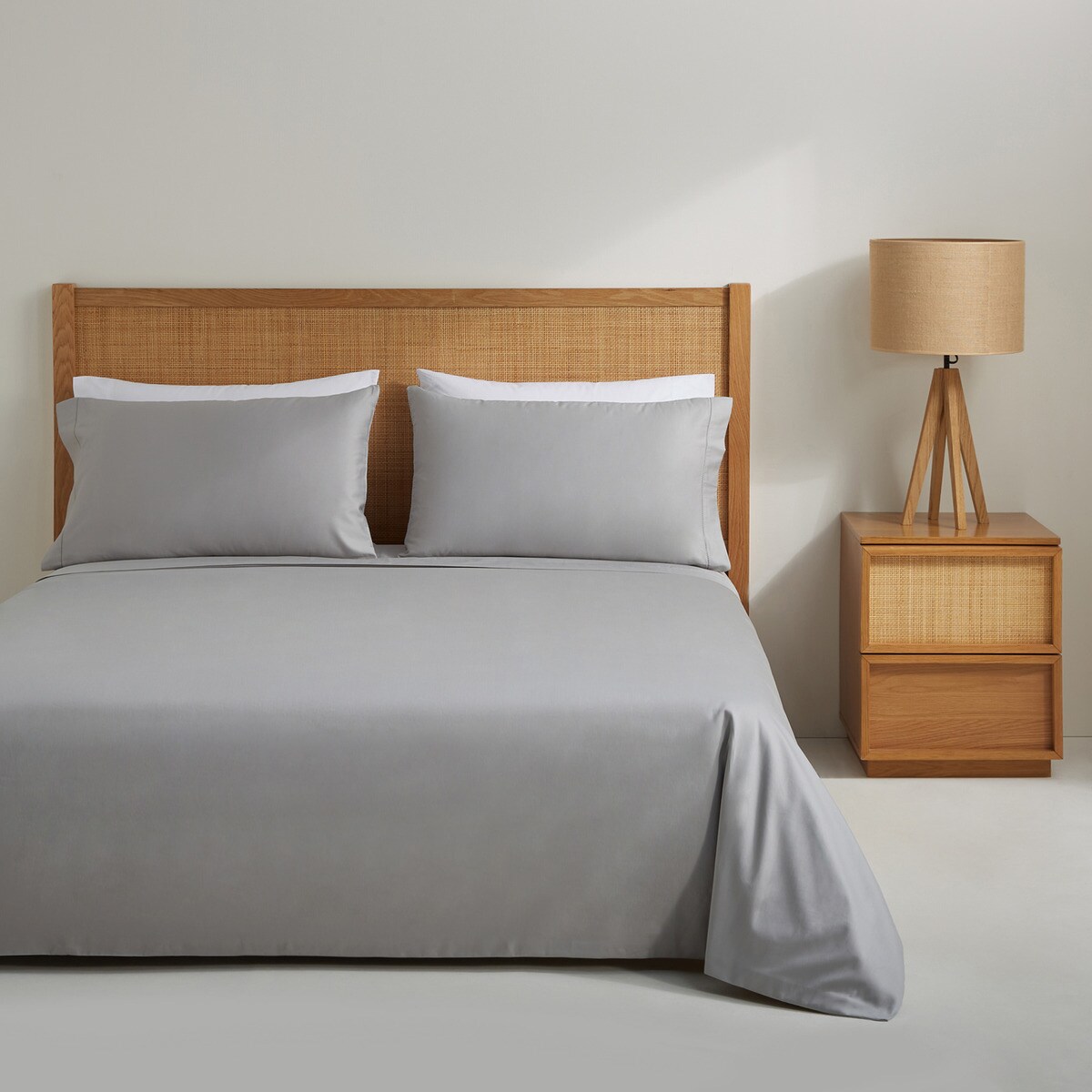 Housse de couette en satin de 300 fils