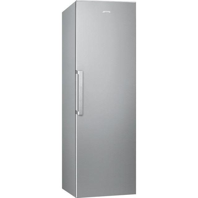 Imagem 0 de Frigorífico de 1 Porta Smeg Universal FS18EV2HX No Frost com Dobradiças à Direita e de 186 cm - Aço Inox