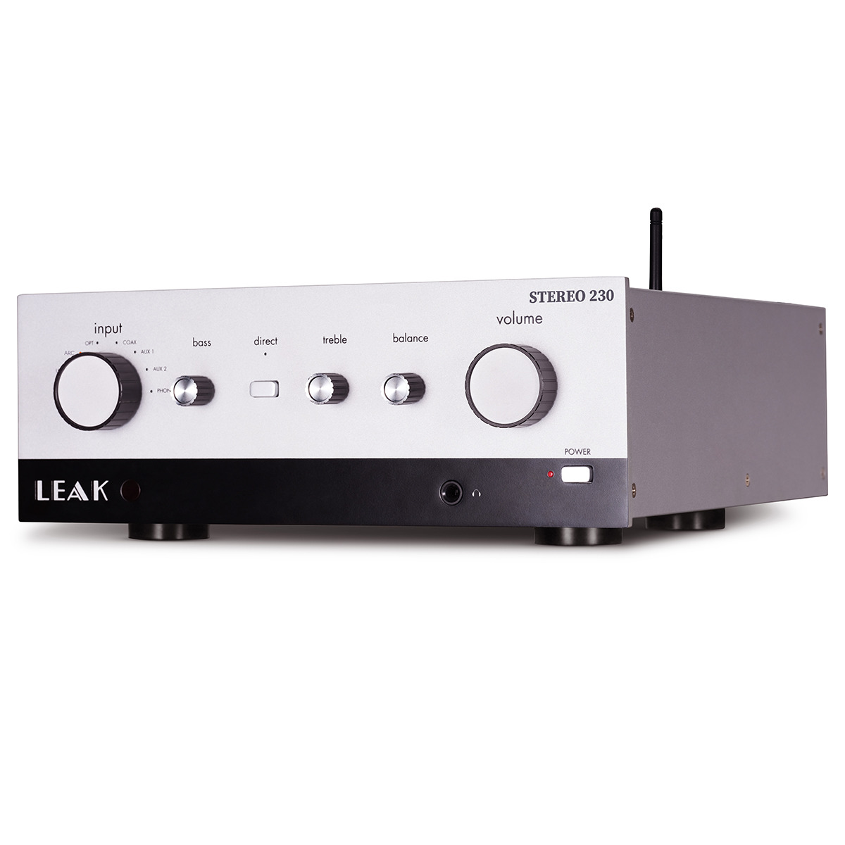 Amplificador integrado Leak Stereo 230 plata Plata-3
