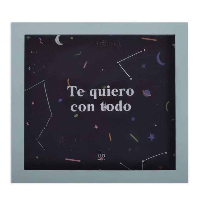 Imagem 0 de Mealheiro de Madeira "Te quiero con todo"