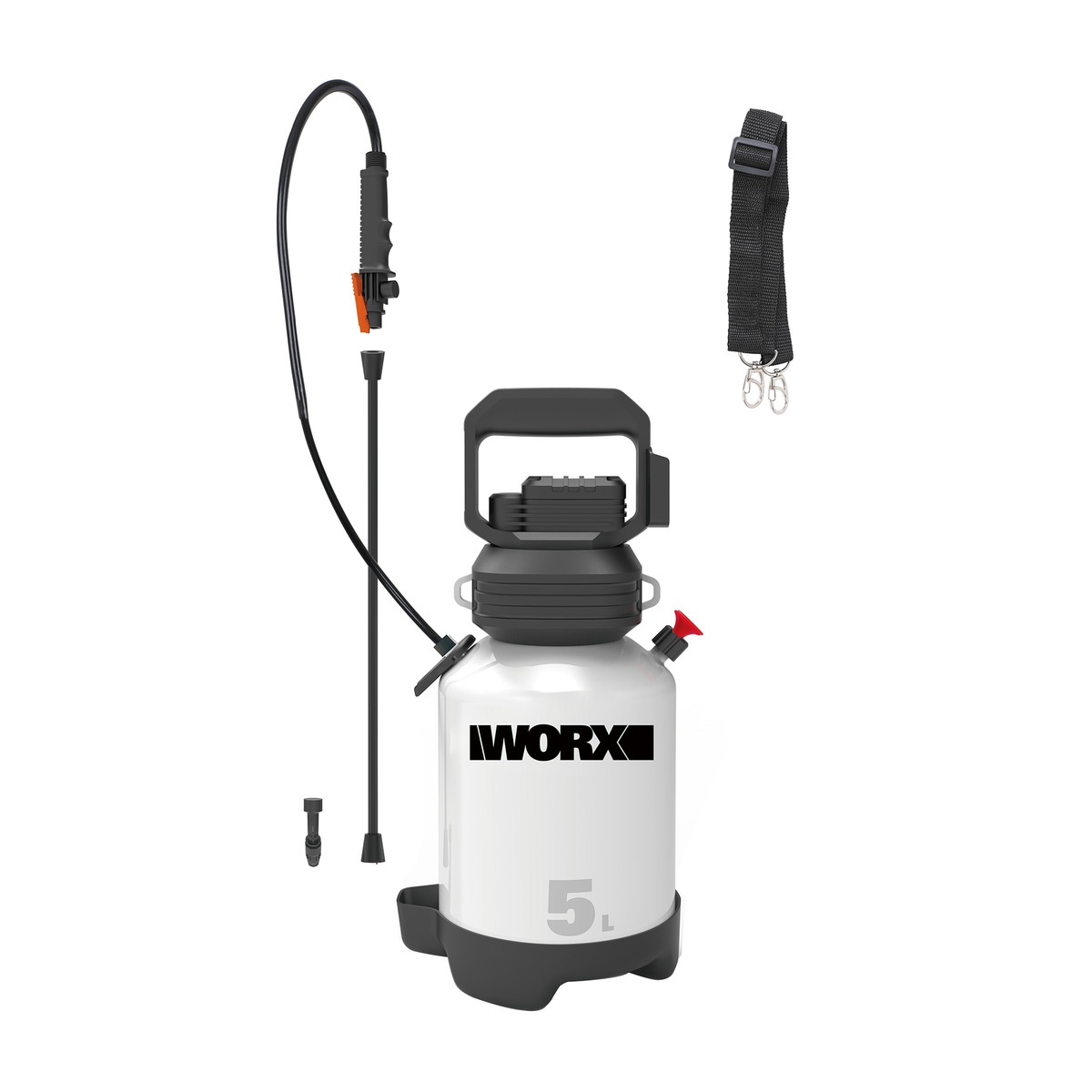 Pulverizador a batería 20 V Blanco / Negro-1