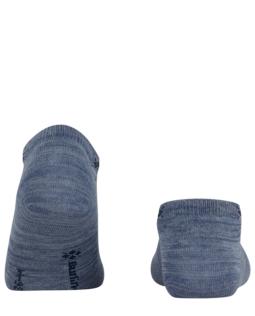 Meias Pelo Tornozelo Mescladas Azul-2