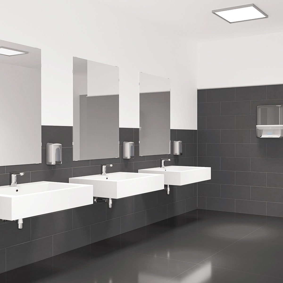 Torneira com Sensor de Lavatório Vernis Blend Cromado-2