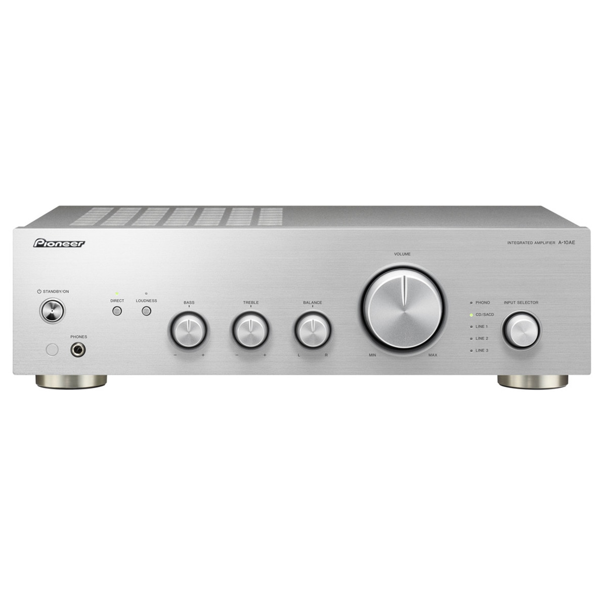 Amplificador integrado Pioneer A-10AE Plata-1