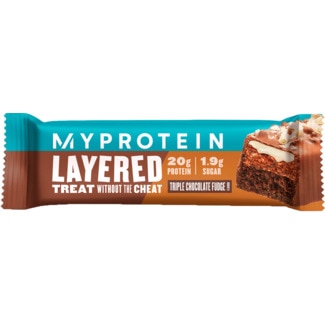 Barra Layered Triplo Chocolate embalagem 60 g - Myprotein