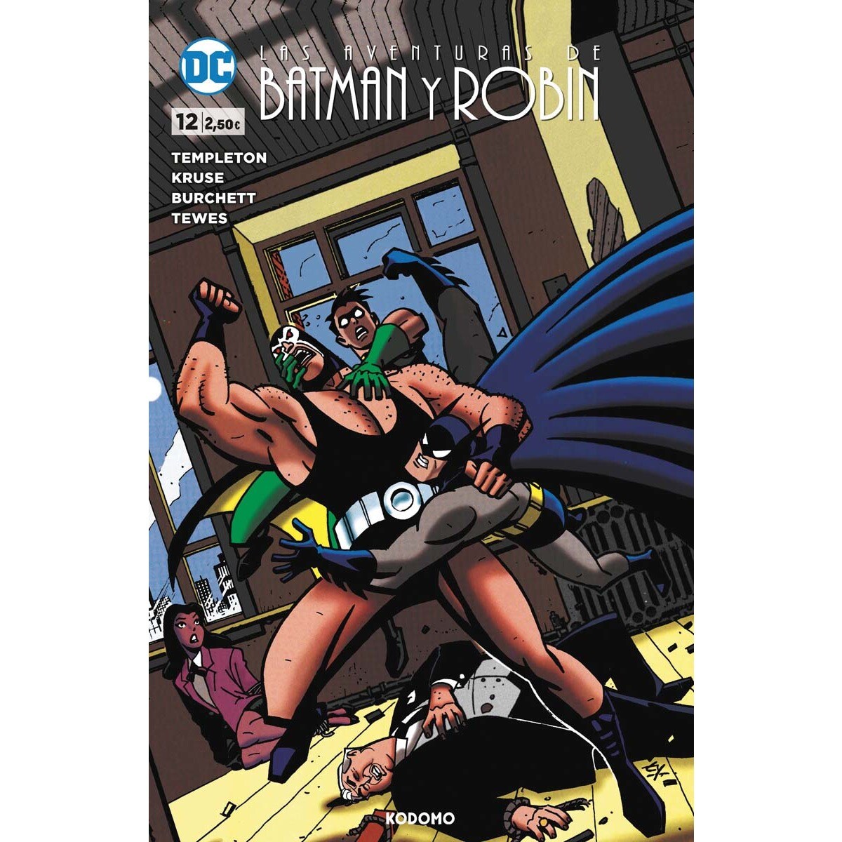 Las aventuras de Batman y Robin núm. 12 (Capa mole) 1