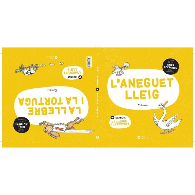 Imagem 0 de DUES LECTURES. Aneguet lleig. La llebre i la tortuga (Capa dura)