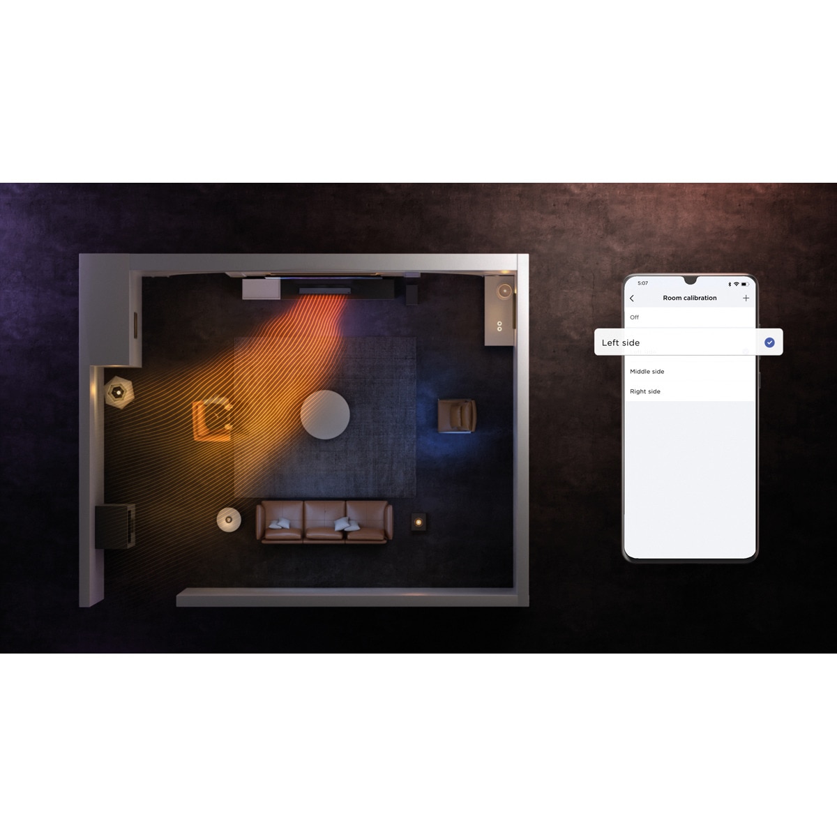 Barra de sonido TCL X937UE, 7.1.4, 1020W, Dolby Atmos, subwoofer inalámbrico y altavoces satélites Negro-6