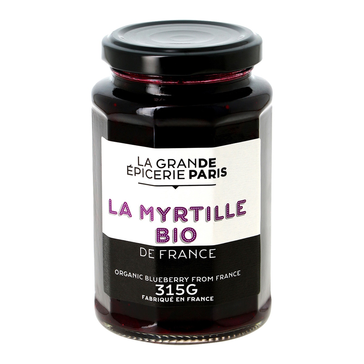 Confiture de myrtilles La Myrtille Bio La Grande Épicerie de Paris