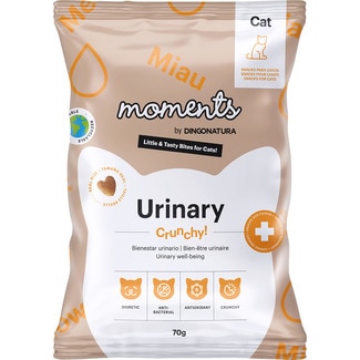 Urinary snacks para gatos bienestar urinario envase 70 g - Moments