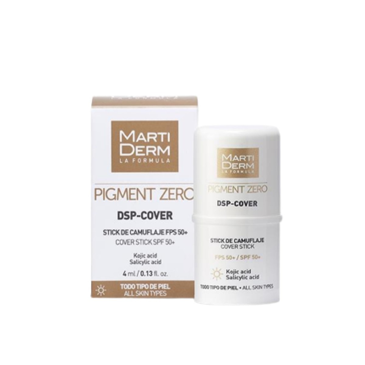 Stick despigmentante SPF 50+ Martiderm 1