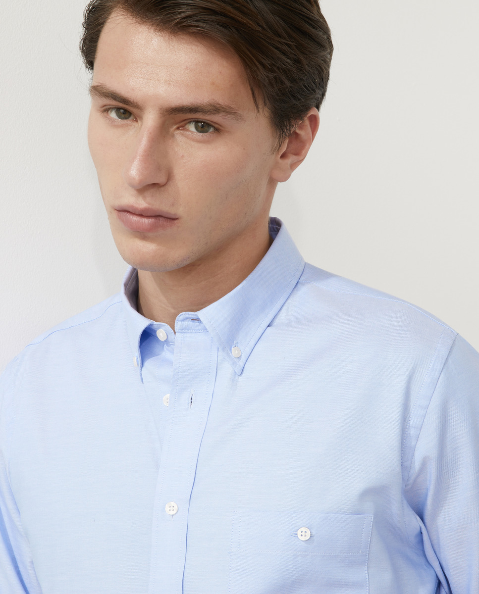 Chemise classic fit oxford unie repassage facile