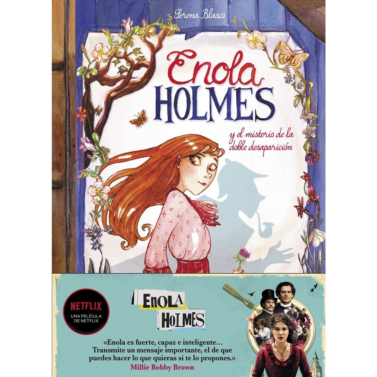 Imagem 0 de Enola Holmes y el misterio de la doble desaparición (Enola Holmes. La novela gráfica 1): La historia de la película (Capa dura)